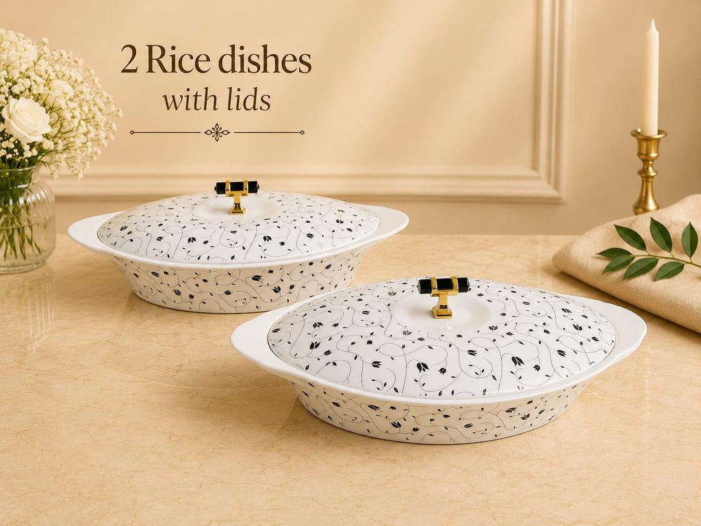 Glorious Melamine Dinner Set - 72 PCS