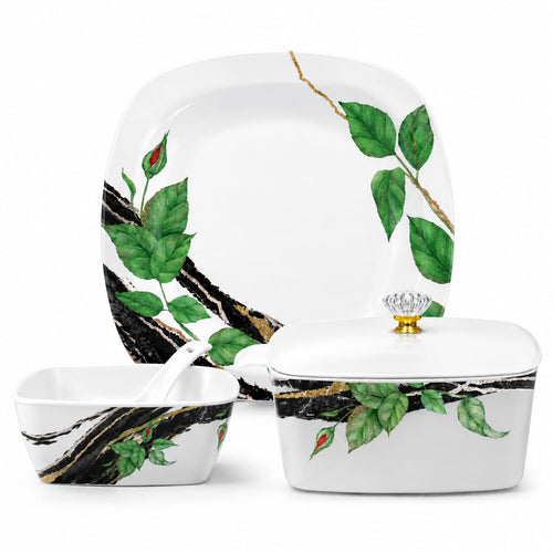 dinnerset in melamine