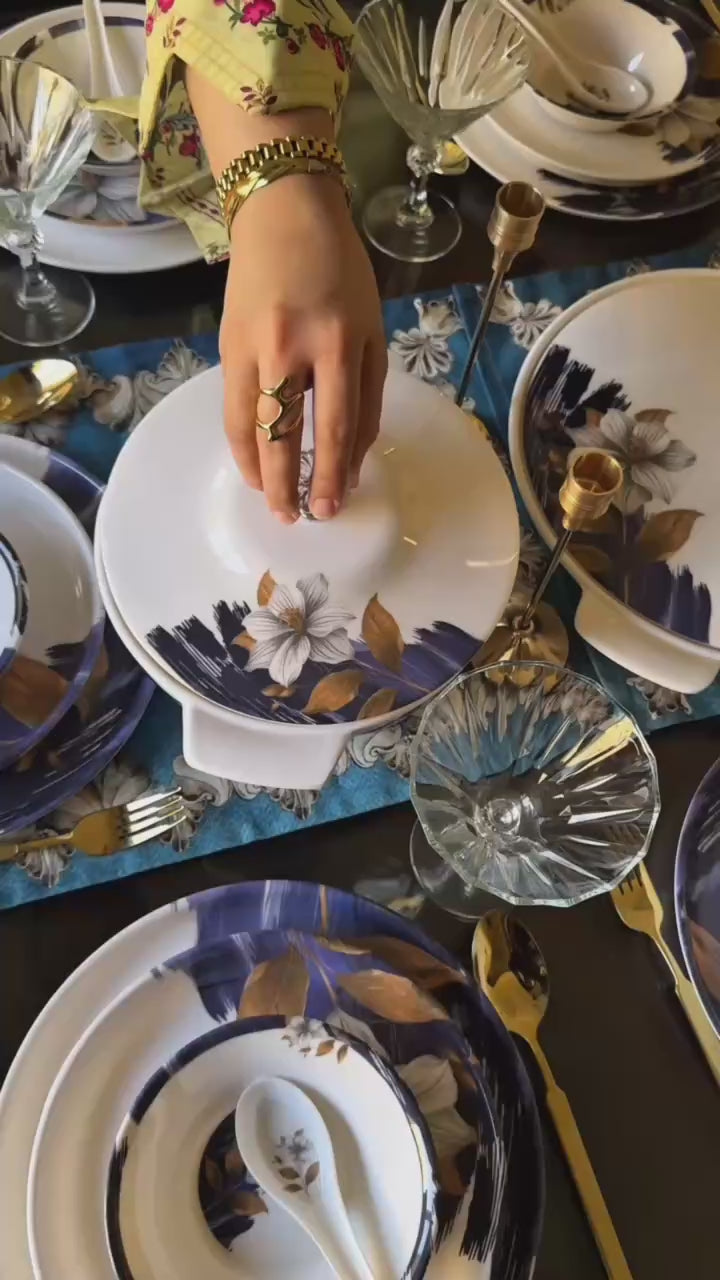 Royal Melamine Dinner Set - 72 PCS